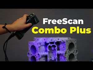 FreeScan Combo Plus: precisión metrológica en un escáner 3D compacto y versátil