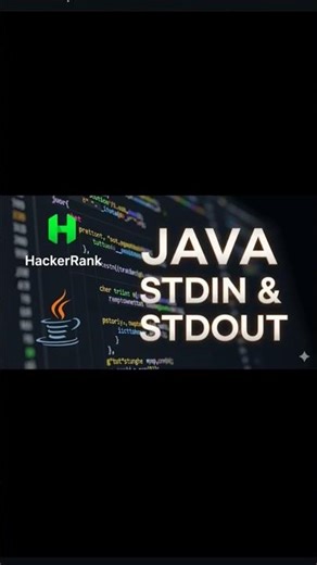 HackerRank code of stdin and stdout#coding #hackerranksolutions #java #comedy #programming