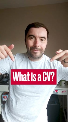 What is a CV? We break down the main themes of a CV to help you apply for the #job you want. #LearnOnTikTok