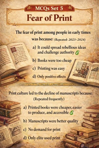 Print Culture and the Modern World MCQs | Class 10 History | Most Expected Ques#Class10#BrainFuel9