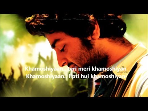 khamoshiyan song lyrics with english translation