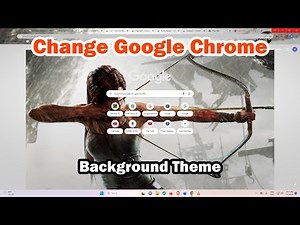 How to Change Google Chrome Background Theme