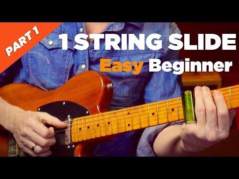 Slide Guitar for Beginners: Clean Playing in Standard Tuning (Part 1)