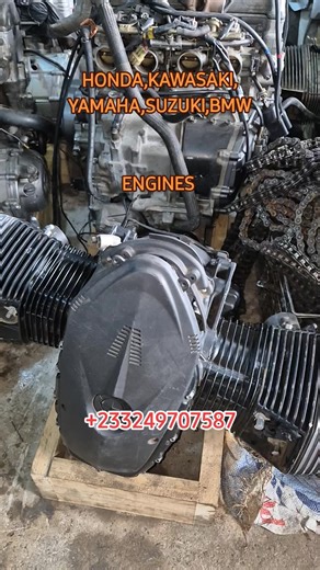 Complete Home used, KAWASAKI,YAMAHA,SUZUKI, HONDA,BMW motorbike engines and other spare parts available 📞📲 CALL OR WHATSAPP 024 970 7587 233249707587 🌍 ACCRA-GHANA 🎉