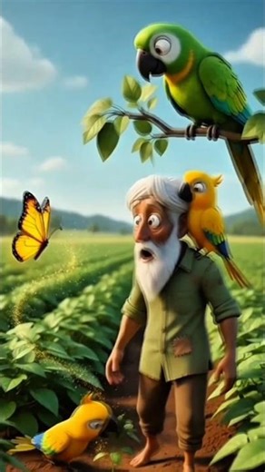 When magic goes wrong… and potatoes explode everywhere! 🥔✨ #farmer #ai