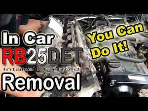 I Finally Did It! - rb25det Intake Manifold removal