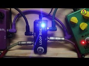 Mosky Mini Guitar Effect Pedal Loop Box Switcher