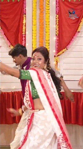 Elo Ma Dugga 🔥 | Agomoni Vibes | Dhol Uludhvani Pujo Shorts 2026