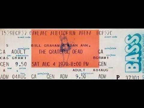 Grateful Dead - 8/4/79 - Oakland Auditorium Arena - Oakland, CA - sbd