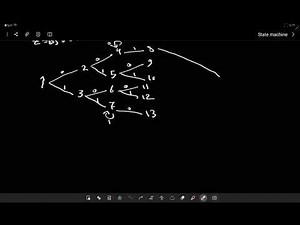 State Machine - Problem 1 part 1 has one input and one output | مثال