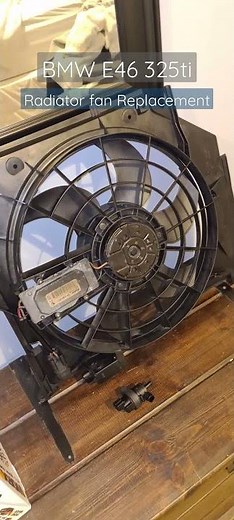 Replacing the Radiator Fan on this BMW 325ti Compact
