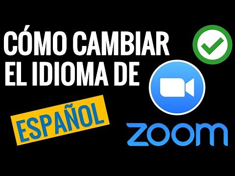 Cómo Cambiar el Idioma de Zoom a Español (En Tu PC 💻)