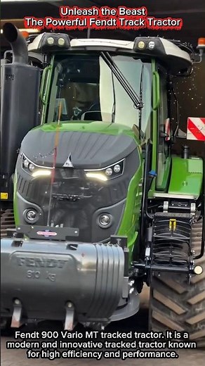 Unleash the Beast | The Powerful Fendt Track Tractor