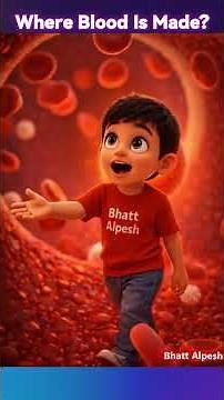 Where Is Blood Made in the Human Body? | 3D Science Animation for Students #bhattalpesh