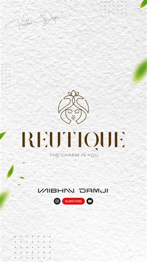 Stunning Boutique Logo Animation for Reutique | Vaibhav Damji