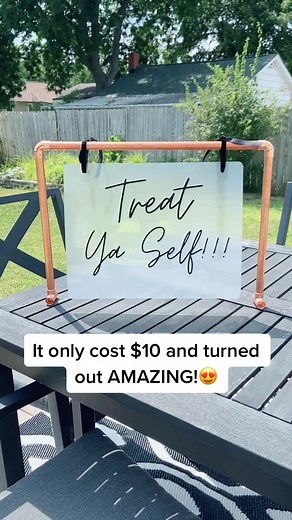 DIY Treat Ya Self Sign Ideas for Wedding Dessert Tables