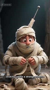 Mummy With Loose Bandages! #story #2025 #shorts
