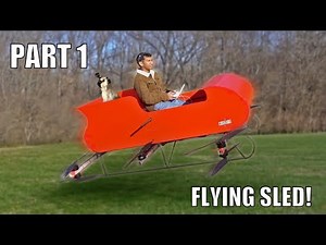 Personal Flying Sleigh DRONE part 1