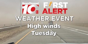 Intense Wind and Wildfire Threat Today