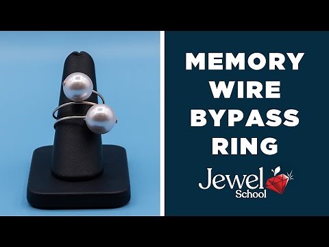 How to Make a Memory Wire Bypass Ring | Jewelry 101