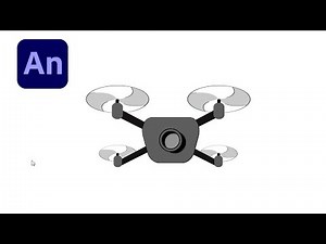 Adobe Animate #30: How To Draw and Animate a Drone Camera