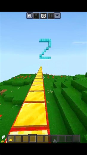 TNT RUN🤩(OP ENDING) MINECRAFT MAKE AGAIN🥰 #shorts