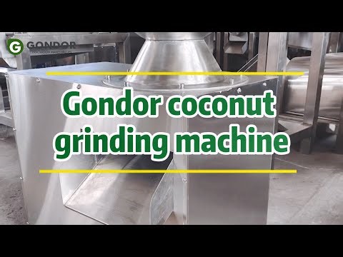 Gondor Coconut Meat Grinding Grinder Machine - Fast, Precise & Versatile Solution #fruitprocessing