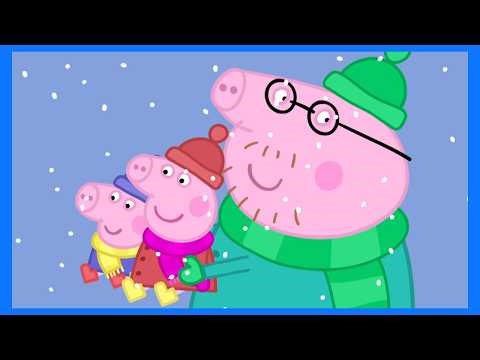 Peppa Pig Full Episodes 🐷 Cold Winter Day ❄️ Peppa's Snowy Fun Day! ☃️ Cartoons for Kids
