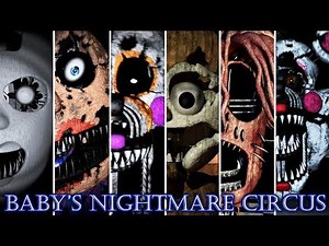 Baby's Nightmare Circus - All Jumpscares (Classic Mode)