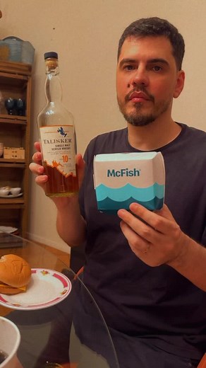 Degustação do McFish e Talisker 10: Uma Experiência Única