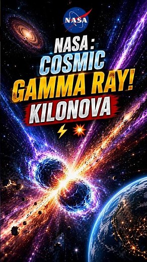 Neutron Star Collision & Gamma-Ray Burst🌌 |