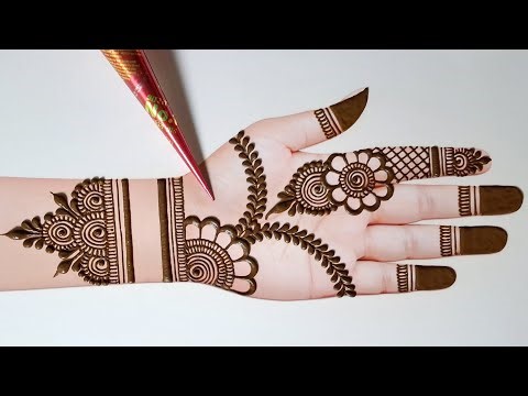 Simple beautiful mehndi design | stylish easy mehndi design | mehandi design | mehndi ki design