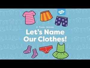Let's Name Our Clothes! eBook | Early Reading for Beginners | Read-Aloud Story for Kids | Twinkl USA