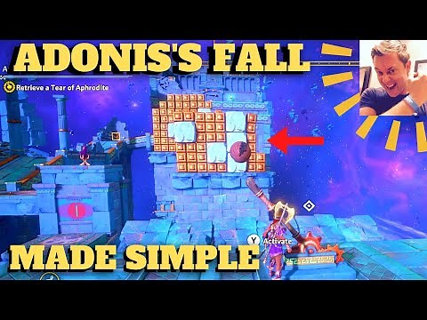 Immortals Fenyx Rising: Adonis's Fall Vault + Hidden Chest (Valley of Eternal Spring)