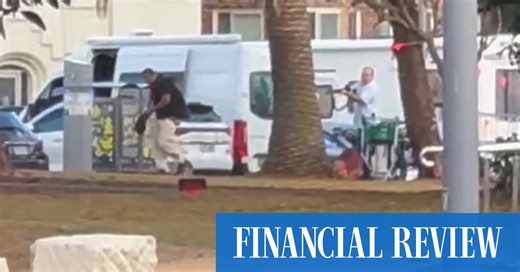 Video: The moment Bondi hero disarms shooter