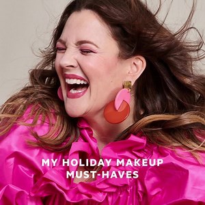 The holidays are almost here, and I'm so excited to play with a new festive makeup look using my NEW Berry-more Collection from FLOWER Beauty. These beautiful, universally flattering berry tones are an easy way to add a little pop of color to any holiday makeup look. While the holidays may look a bit different this year, it still brings me so much joy to have fun and play with makeup. Who else is trying out new looks this holiday season? | Drew Barrymore