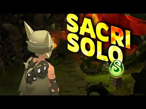 The Sacrier in single-account mode on DOFUS