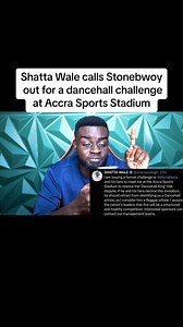 Shatta wale(shatta movement) calls Stonebwoy out for a dancehall challenge at Accra Sports Stadium 😂😂🔥🔥 | Young Govenor