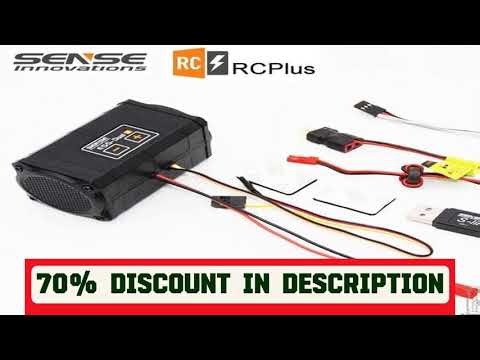 A must-have product! SENSE ESS-DUAL 2 Speakers Engine Sound Simulator for RC Model Car Crawler Bug