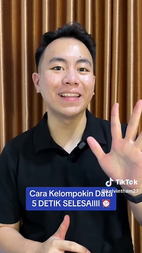 Cara Kelompokin Data dengan Rumus FILTER di Excel