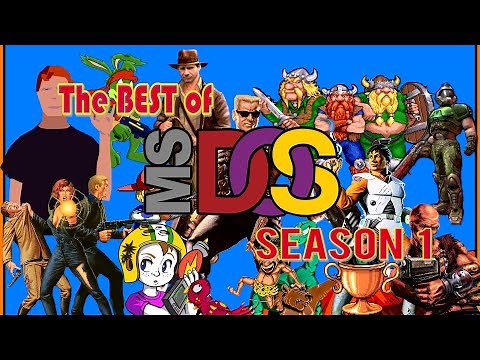 Best of MS DOS (61 Games) Old School Season 1