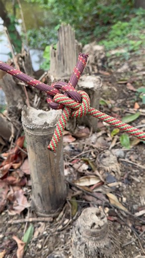 Secure and tight tips rope joining #rope #tricks
