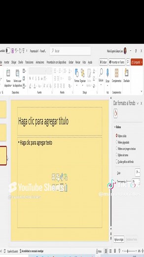 Cómo poner el mismo color de fondo en PowerPoint
