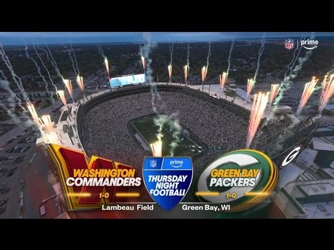Thursday Night Football on Prime Video Intro - Commanders vs Packers (Week 2, 2025) | 09/11/2025