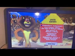 Madagascar 2 DVD Menu Walktrough ❤️