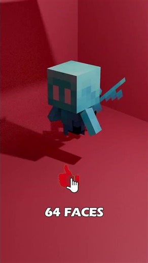 Allay 3D Cloth Simulation #minecraft #animation