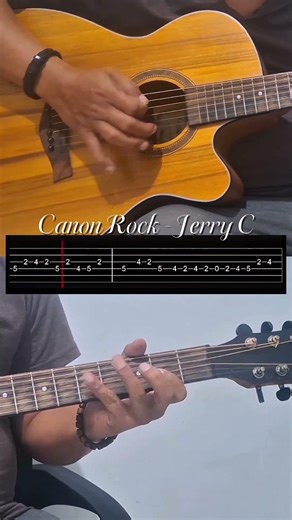 Cara Bermain Gitar Canon Rock (Jerry C)💥