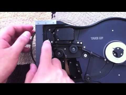 Arri 416 - Loading a film magazine