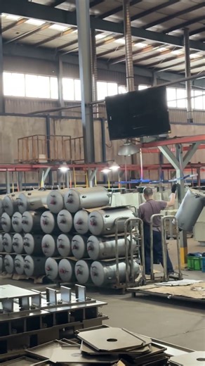 How Cylinder Metal Components Are Manufactured? Industrial Workshop Production Line