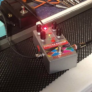 #syntaxerror firmware update testing. This one goes out to the folks at #ilf. You know who you are. #ludicrousspeed #gonetoplaid #videogames #eightbit4lyfe | Alexander Pedals | Facebook